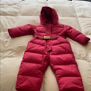 Girls Quilted Snowsuit - 24 months